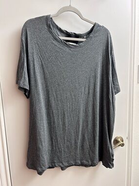 Seven For All Mankind Gray T-shirt Women's Size XXL. Pina Cotton.